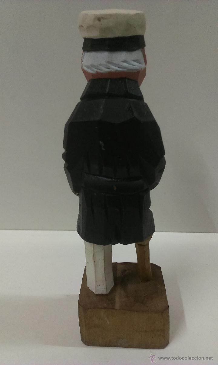 Artesan&iacute;a: TALLA EN MADERA .CAPITAN BARCO - Foto 2