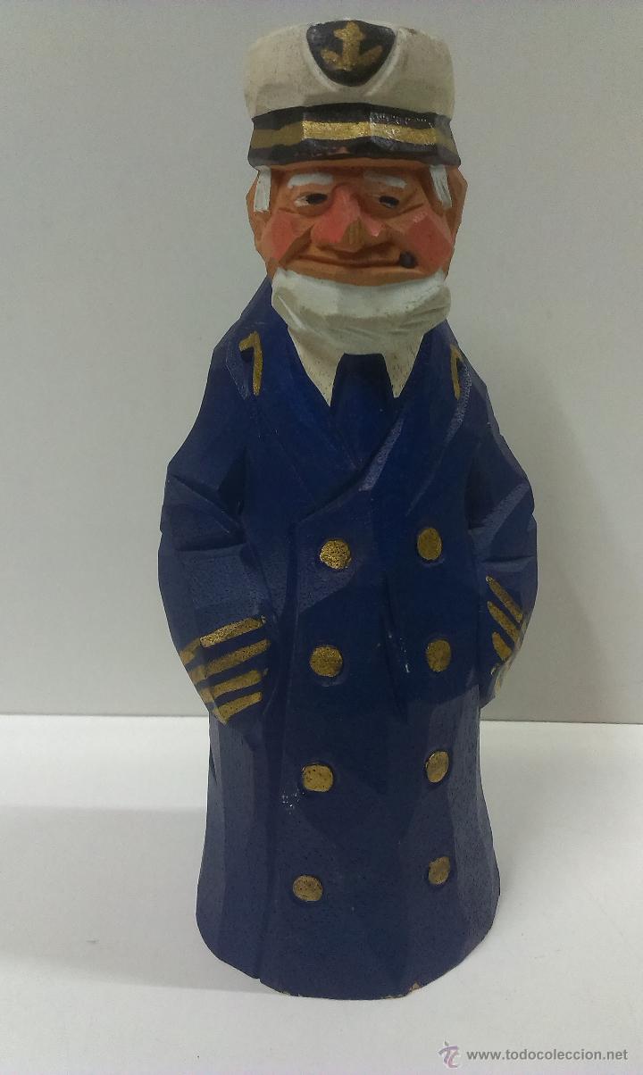 Artesan&iacute;a: TALLA EN MADERA .CAPITAN BARCO - Foto 1