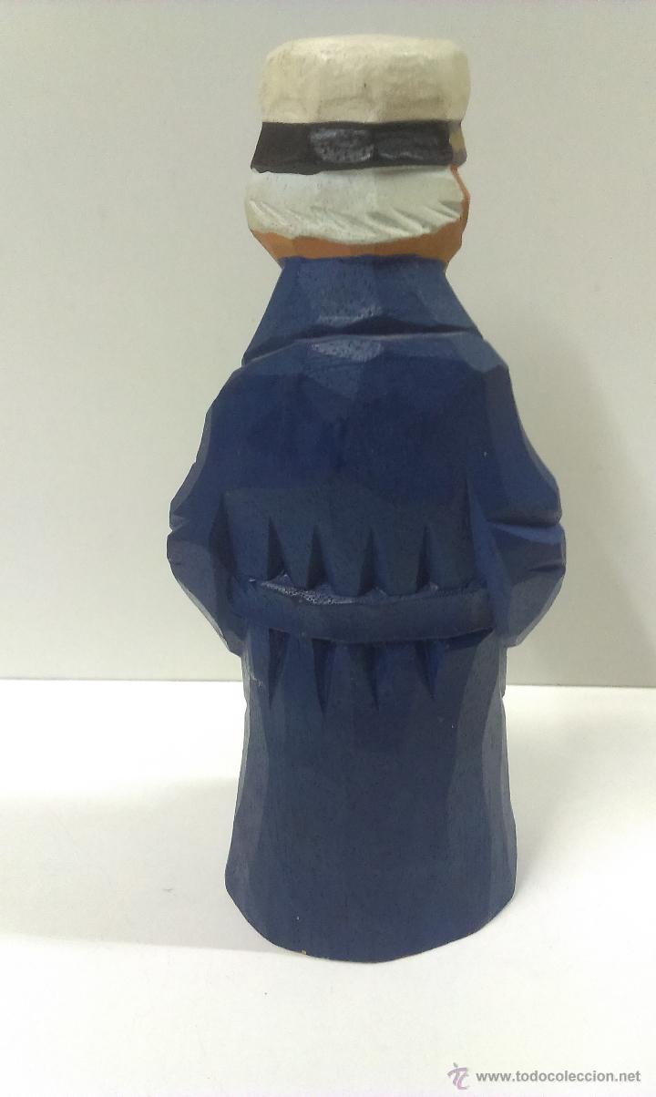 Artesan&iacute;a: TALLA EN MADERA .CAPITAN BARCO - Foto 2