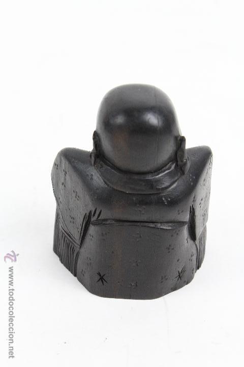 Artesan&iacute;a: FIGURA DE BUDA EN MADERA. - Foto 2