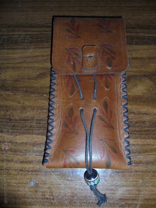 Artesan&iacute;a: cartera de cuero hecha a mano - Foto 3