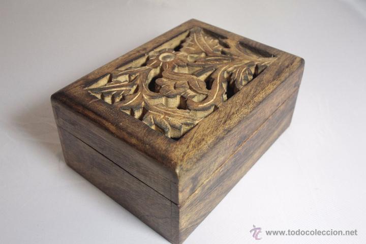 Artesan&iacute;a: CAJITA DE MADERA, TALLADA A MANO -ref3500- - Foto 1