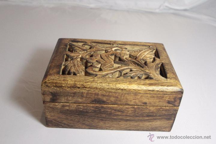 Artesan&iacute;a: CAJITA DE MADERA, TALLADA A MANO -ref3500- - Foto 2