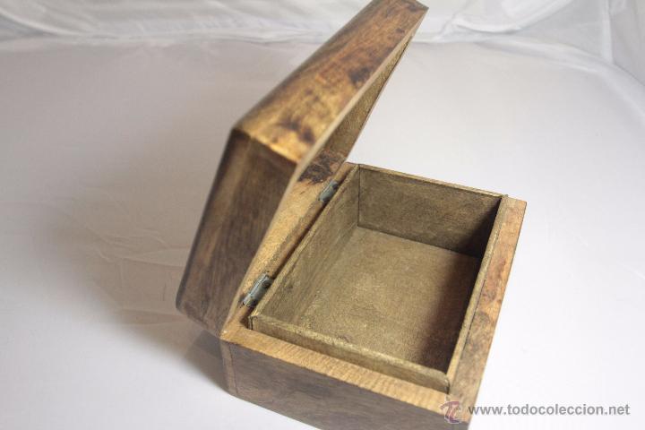 Artesan&iacute;a: CAJITA DE MADERA, TALLADA A MANO -ref3500- - Foto 3