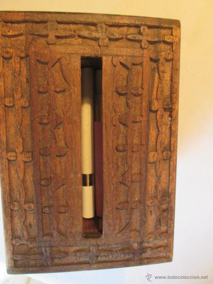 Artesan&iacute;a: CIGARRERA DE MADERA. - Foto 3