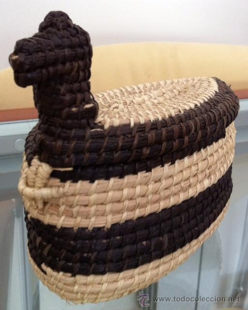 Artesan&iacute;a: GRACIOSO PATO DE MIMBRE - Foto 2