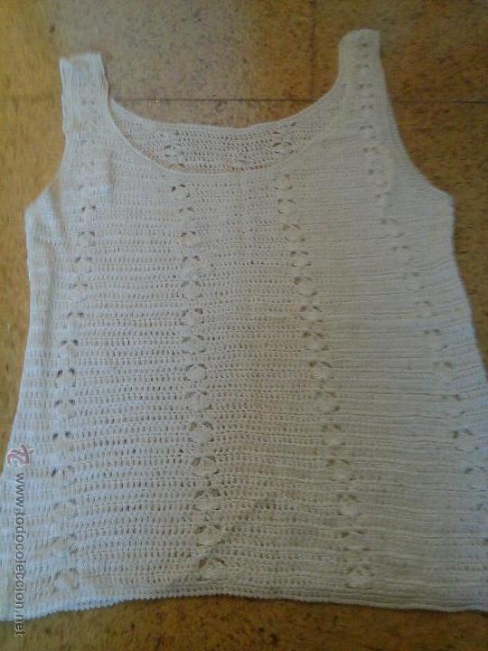 Artesan&iacute;a: Camiseta hecha a ganchillo - Foto 1