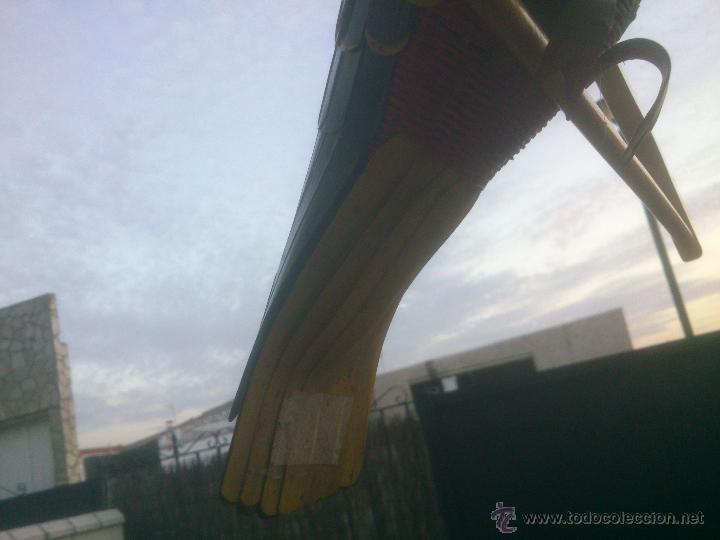 Artesan&iacute;a: PAJARO EN MINBRE PINTADO A MANO - Foto 7