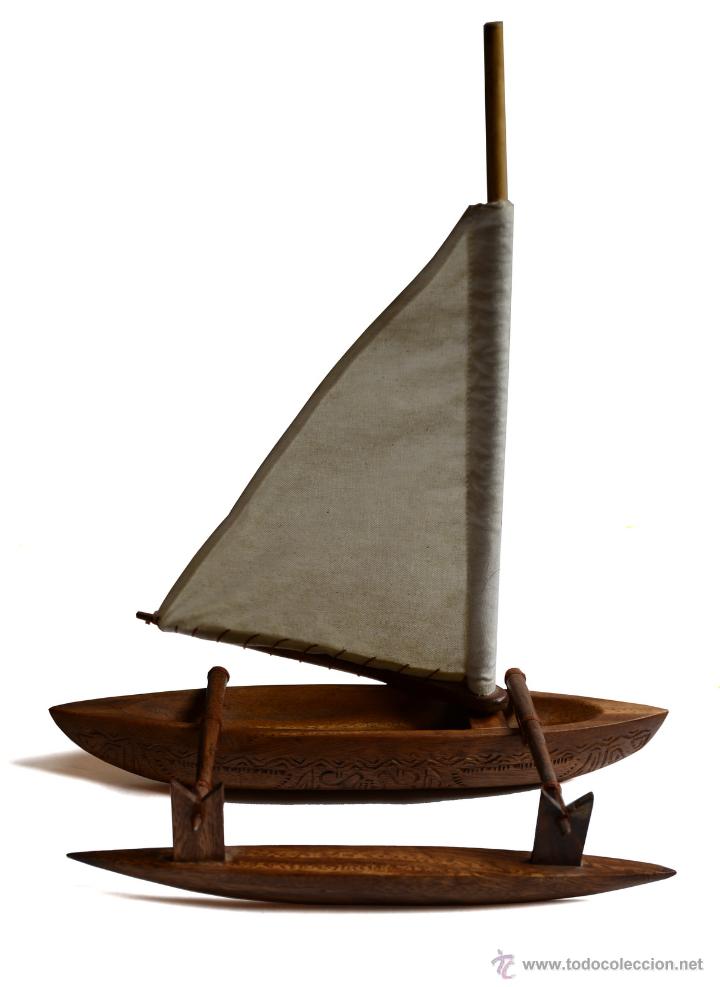 Artesan&iacute;a: Maqueta de barco de Tahiti - Foto 1