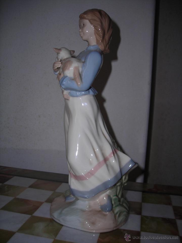 Artesan&iacute;a: Pastorcilla de cer&aacute;mica NADAL. - Foto 4