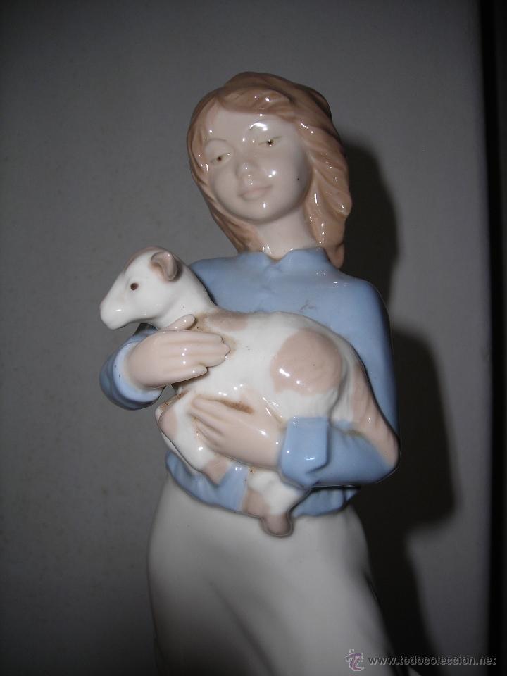 Artesan&iacute;a: Pastorcilla de cer&aacute;mica NADAL. - Foto 5