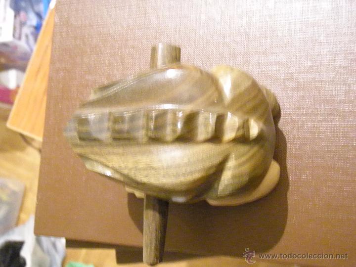 Artesan&iacute;a: RANA CROADORA DE MADERA - Foto 4