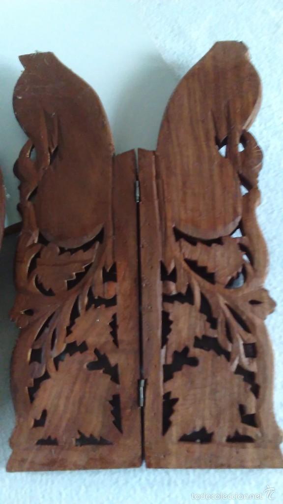Artesan&iacute;a: Mesa oriental con incrustaciones en nacar - Foto 4
