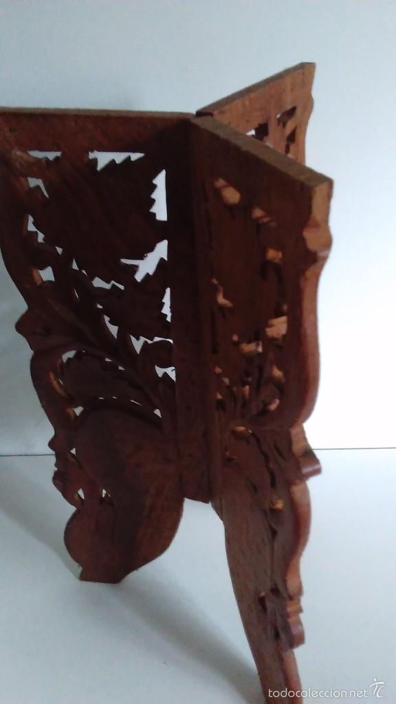 Artesan&iacute;a: Mesa oriental con incrustaciones en nacar - Foto 14