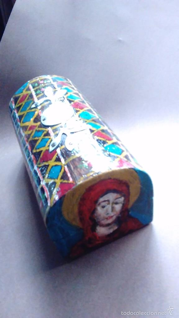 Artesan&iacute;a: Peque&ntilde;o ba&uacute;l pintado a mano - Foto 9