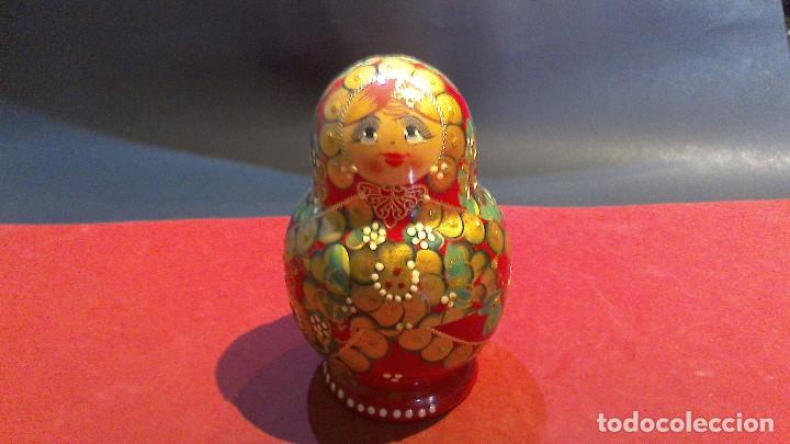 Artesan&iacute;a: Matrioska pintada a mano con 10 mu&ntilde;ecas - Foto 1