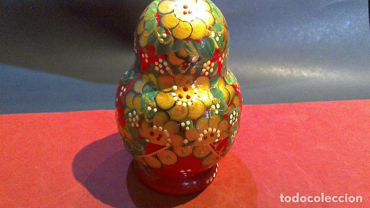 Artesan&iacute;a: Matrioska pintada a mano con 10 mu&ntilde;ecas - Foto 2