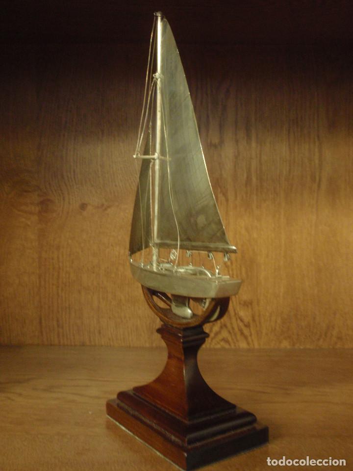 Artesan&iacute;a: Barco Velero de Plata - Foto 3