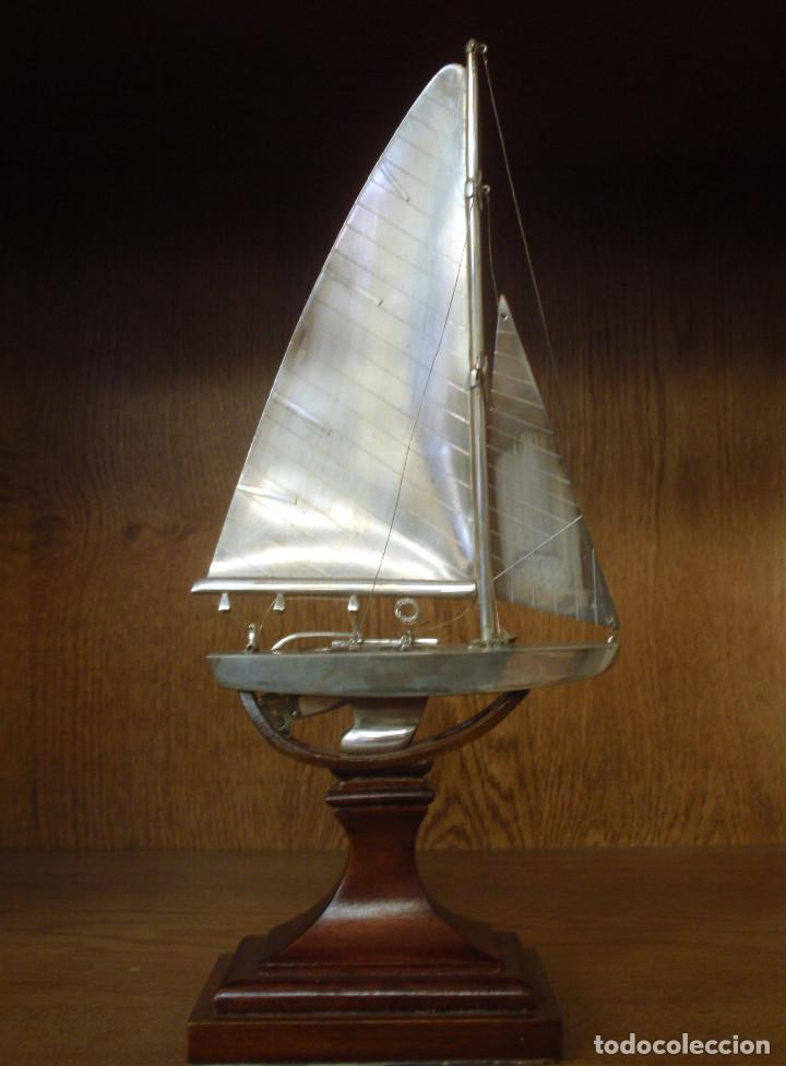 Artesan&iacute;a: Barco Velero de Plata - Foto 5