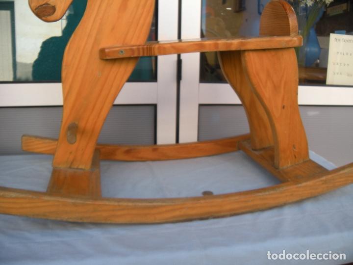 Artesan&iacute;a: CABALLO BALANC&Iacute;N EN MADERA. - Foto 3