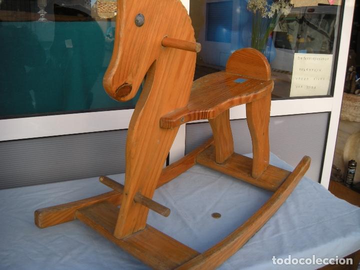Artesan&iacute;a: CABALLO BALANC&Iacute;N EN MADERA. - Foto 5