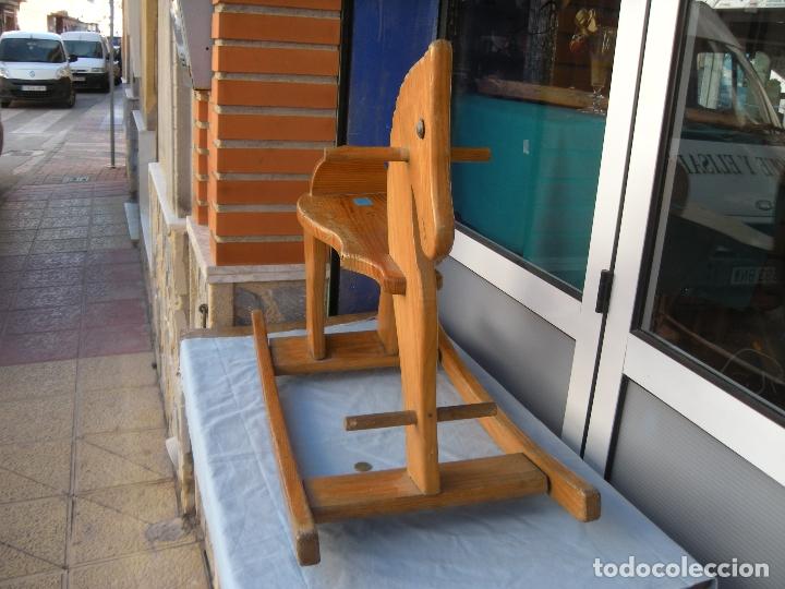 Artesan&iacute;a: CABALLO BALANC&Iacute;N EN MADERA. - Foto 6