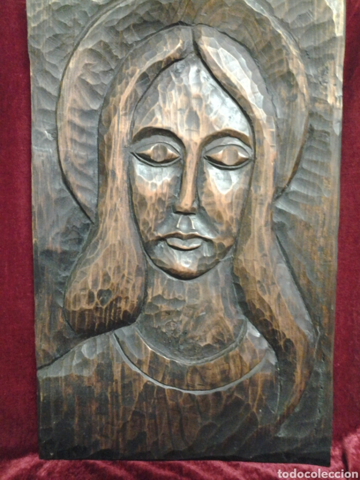 Artesan&iacute;a: Talla de madera de la Virgen maria - Foto 1