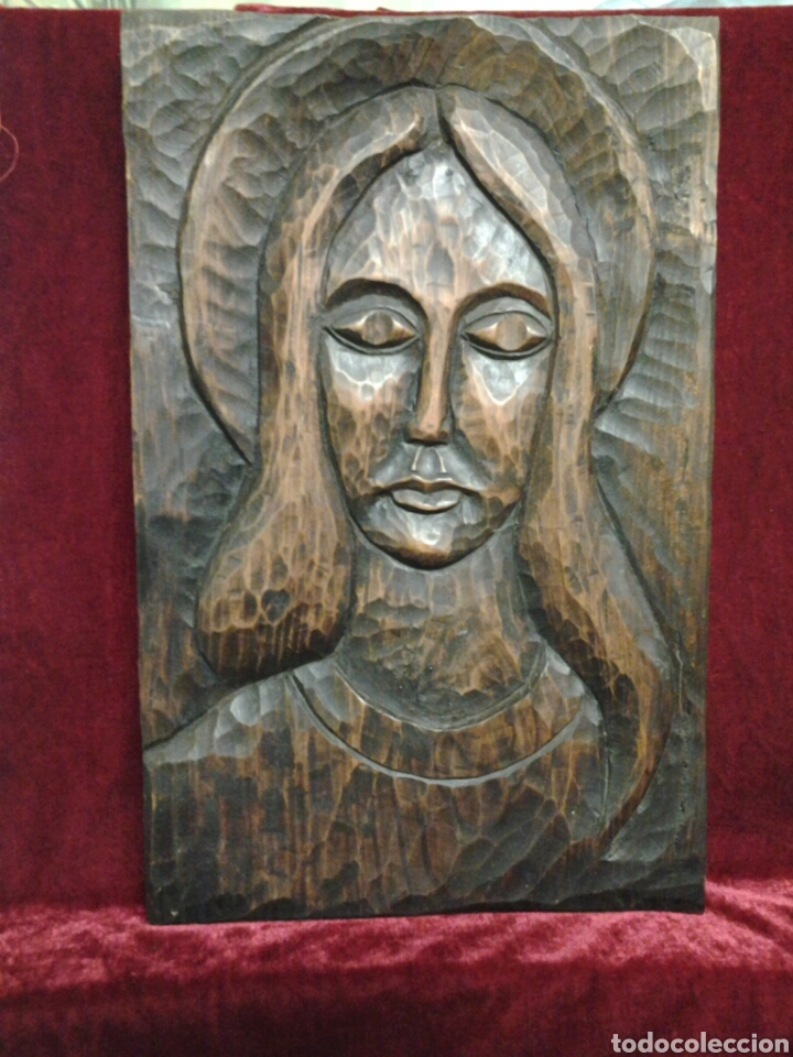 Artesan&iacute;a: Talla de madera de la Virgen maria - Foto 5