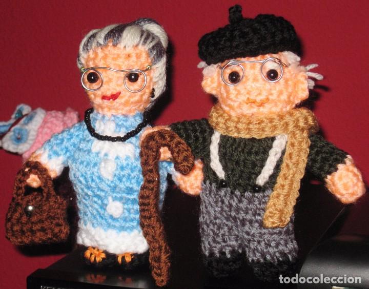 Artesan&iacute;a: Amigurumis pareja de abuelitos - Foto 1