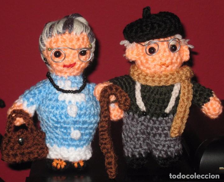 Artesan&iacute;a: Amigurumis pareja de abuelitos - Foto 3