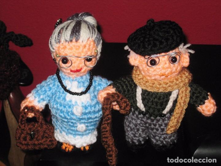 Artesan&iacute;a: Amigurumis pareja de abuelitos - Foto 4