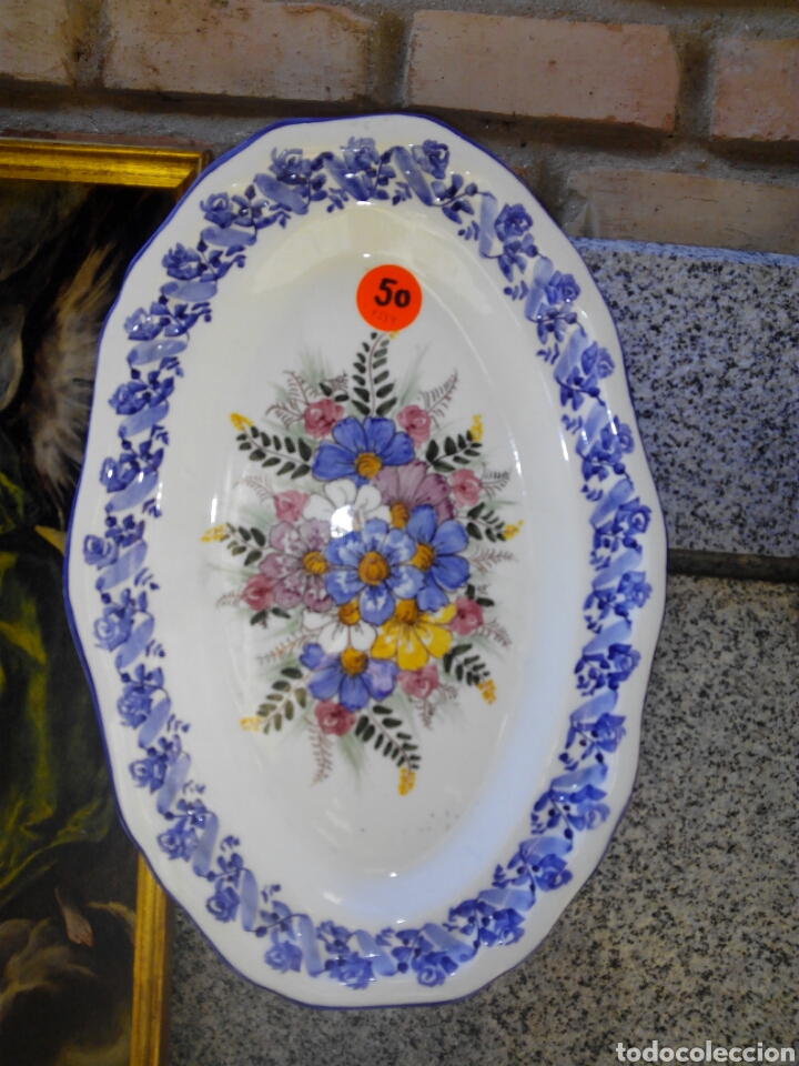 Artesan&iacute;a: Bandeja de cer&aacute;mica Ribesalbes - Foto 1