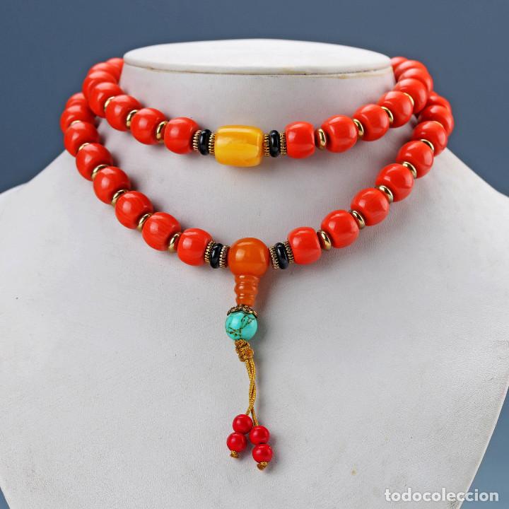 Artesan&iacute;a: PRECIOSO COLLAR DE CUENTAS DE CORAL - Foto 1