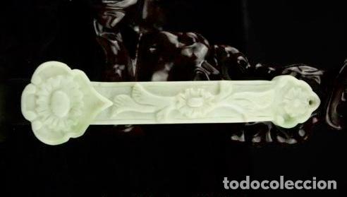 Artesan&iacute;a: Muy original Baston RUYI de jade natural - Foto 2