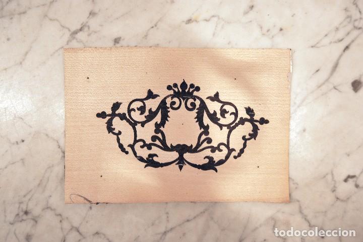 Artesan&iacute;a: JUEGO DE 2 L&Aacute;MINAS DE MARQUETER&Iacute;A - Foto 3