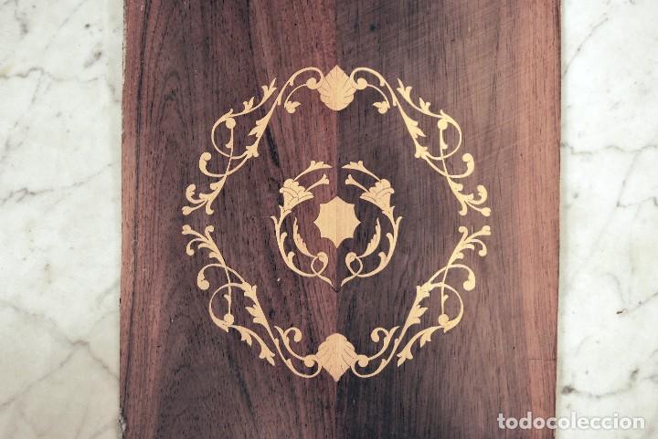 Artesan&iacute;a: JUEGO DE 3 L&Aacute;MINAS DE MARQUETER&Iacute;A - Foto 6