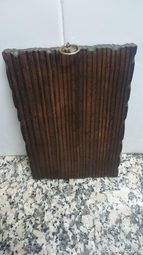 Artesan&iacute;a: ANTIGUO RETABLO VIRGEN E LA MACARENA . 17 X 24 - Foto 2