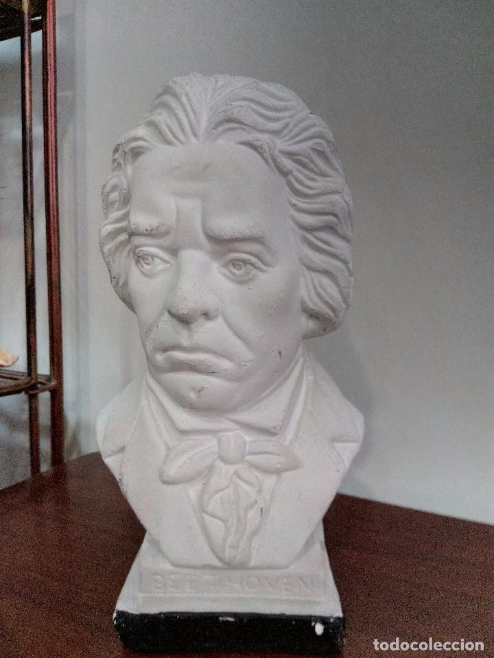 Artesan&iacute;a: Busto Beethoven escayola - Foto 1