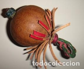 Artesan&iacute;a: Sonajero artesanal. - Foto 1