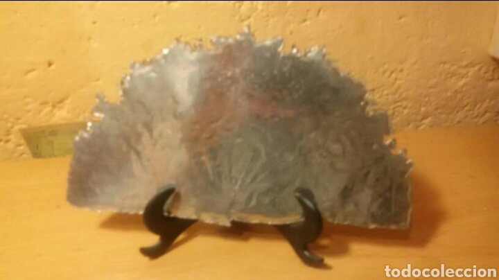 Artesan&iacute;a: Abanico hecho a mano en esta&ntilde;o - Foto 3