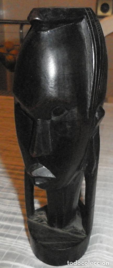 Artesan&iacute;a: cabeza madera ebano de etiopia - Foto 1