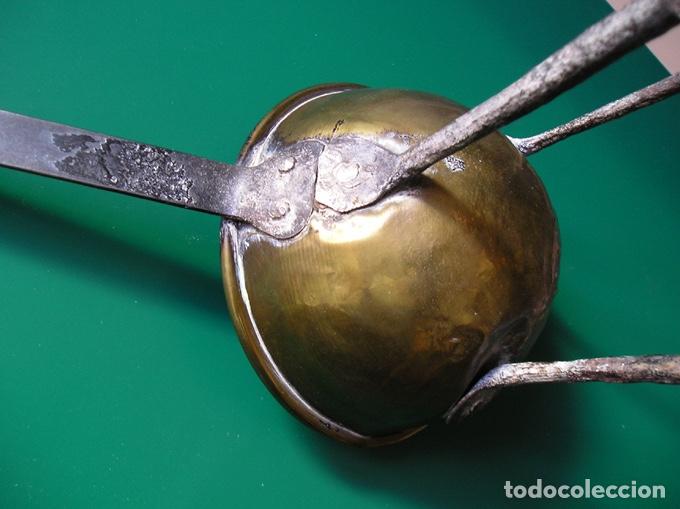 Artesan&iacute;a: Peque&ntilde;o cazo&ndash;tr&eacute;bede de bronce y forja - Foto 2