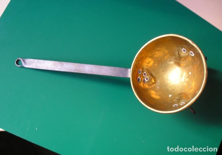 Artesan&iacute;a: Peque&ntilde;o cazo&ndash;tr&eacute;bede de bronce y forja - Foto 5