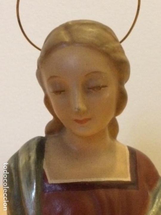 Artesan&iacute;a: PEQUE&Ntilde;A FIGURA DE VIRGEN - Foto 5