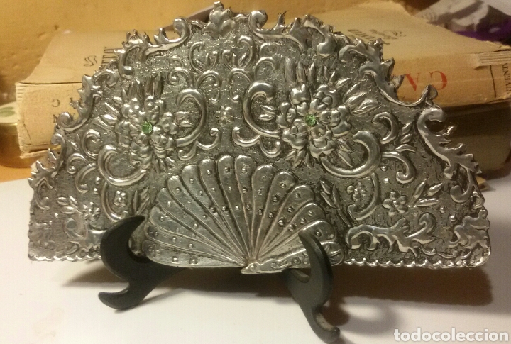 Artesan&iacute;a: Abanico hecho a mano en esta&ntilde;o - Foto 7