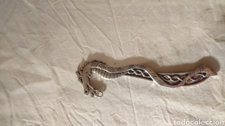 Artesan&iacute;a: Marcapaginas Dragon Metalico - Foto 2