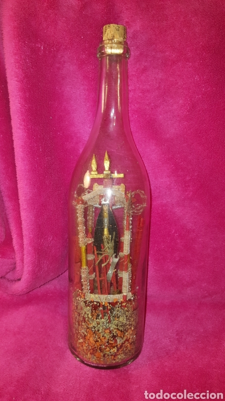 Artesan&iacute;a: CURIOSO CALVARIO DENTRO DE BOTELLA - Foto 6