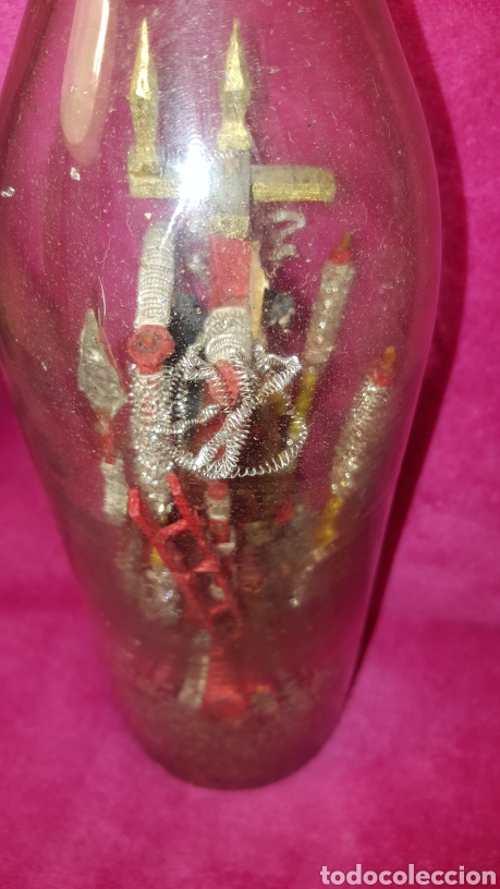 Artesan&iacute;a: CURIOSO CALVARIO DENTRO DE BOTELLA - Foto 11