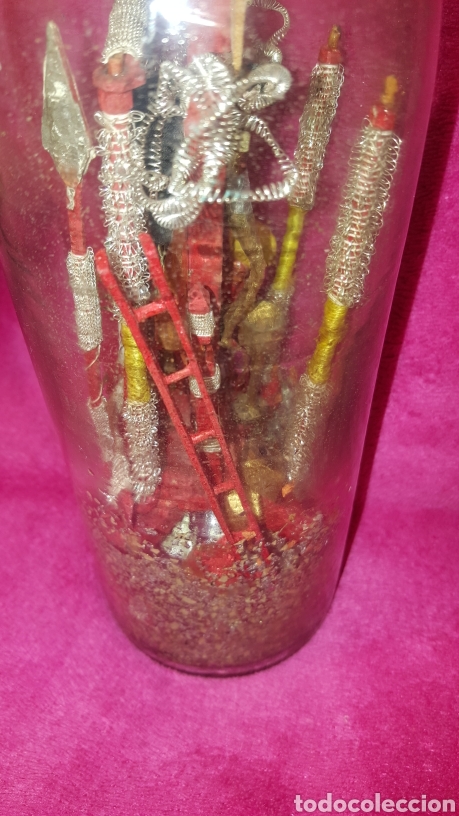 Artesan&iacute;a: CURIOSO CALVARIO DENTRO DE BOTELLA - Foto 12