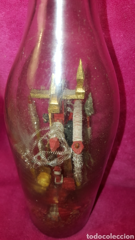 Artesan&iacute;a: CURIOSO CALVARIO DENTRO DE BOTELLA - Foto 18